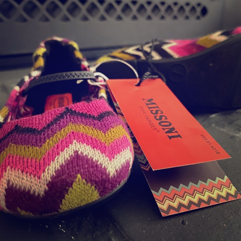 Missoni for Target Little Girl’s Ballet Flats BNWT